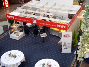 Rewe Messe Stand